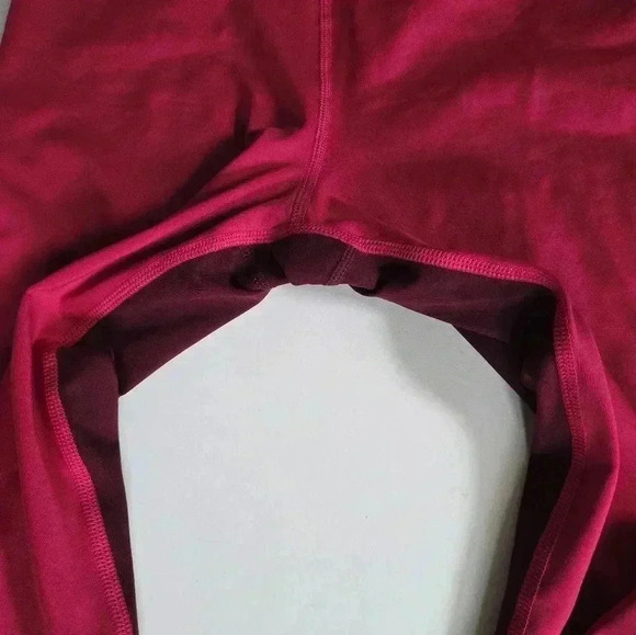 Nike Pro Athletic Cropped Yoga running Pants Pink Magenta sz Small - Picture 4 of 8